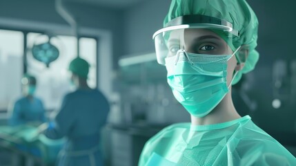 Ultra-Detailed Illustration of the Three-Layer Protection Principle and Correct Wearing Steps of Surgical Masks 