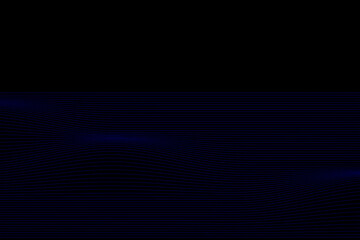  smooth pattern of blue wavy lines, evoking soft movement. Resembles water ripples or sound waves. White on black background. Versatile for backgrounds, music themes, and digital visualizations.