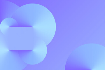 Abstract background inspired by space and light, featuring radial circles and cool gradient transitions