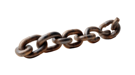 Connected and Unbroken: An aged, weathered metal chain. Symbolizing strength, connection, and resilience. A testament to the enduring power of unity and the bonds that hold us together. 