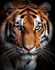 Fototapeta premium fotorealistisch, hyperdetailliert, Royal Bengal Tiger