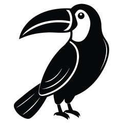 toucan vector sihouette
