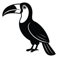 toucan vector sihouette
