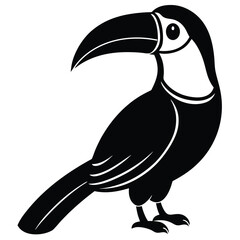 toucan vector sihouette