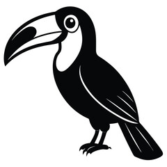 toucan vector sihouette