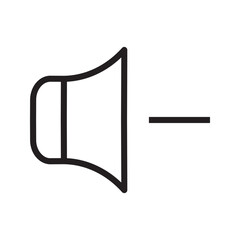 Speaker Icon. Voice Icon, Vector Illustration
