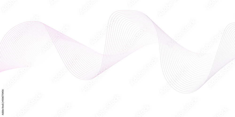 Poster abstract blend wave lines and technology background. background lines wave abstract stripe design. w