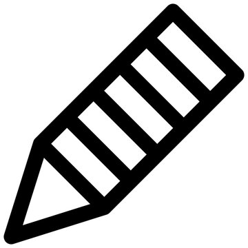 Smooth tool. Editable stroke vector icon.