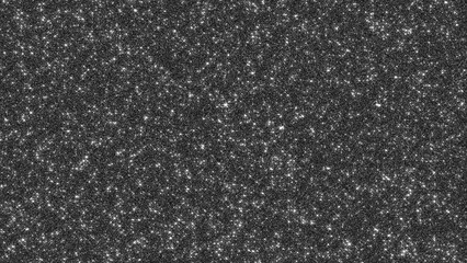 black glitter texture with shiny glittering stars , cosmetics and beauty fashion dark pattern social media design element	