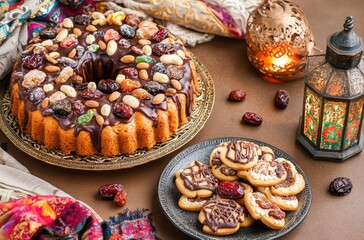 Sweet treats, a festive display