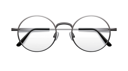 Elegant Round Metal Frame Eyeglasses Fashion Accessory Design for Vision Correction