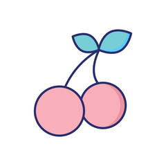 Cherry Vector icon
