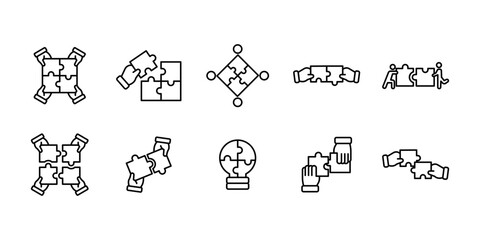 Teamwork and Partnership Icon