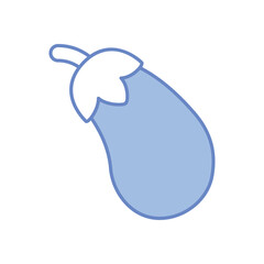 Eggplant Vector icon