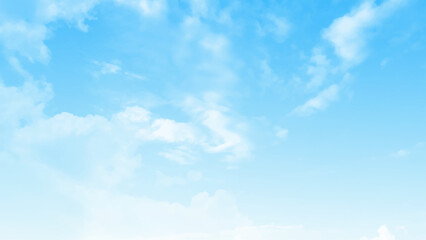  Beautiful blue sky with cloud photo. Blue sky and clouds for background.. Vector design.