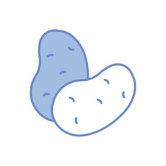 Potato Vector icon