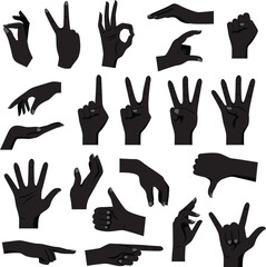 set of hands
