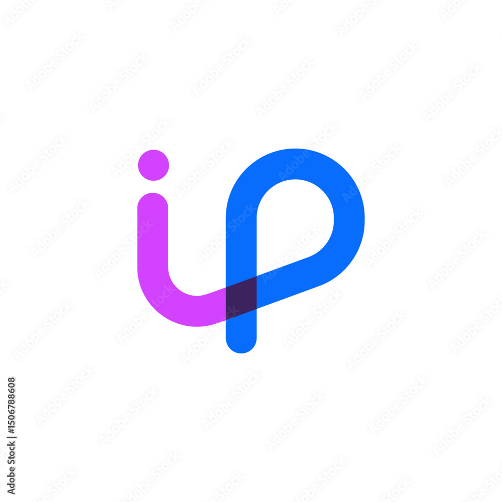 Poster a vibrant and modern logo features the lowercase letters 