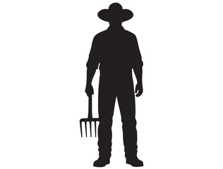 FARMER SILHOUETTE