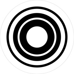 Circle line dynamic pattern. Technology elements