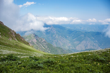 mountain landscape with mountains