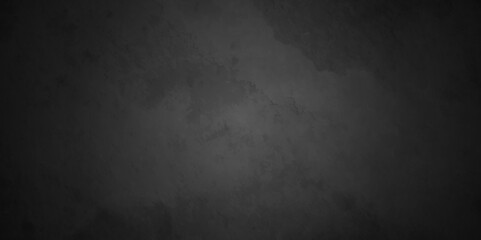 Fototapeta premium Abstract Dark black concreate wall retro old slate grunge backdrop background or texture. black concrete wall High Resolution on charcoal color vintage Cement and Concrete texture. 