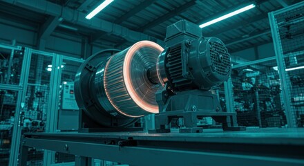 Rotating Machine on Production Line