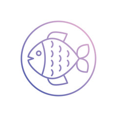 Fish Vector icon