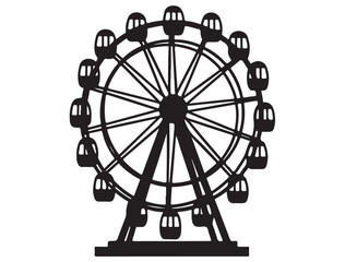 FERRIS WHEEL SILHOUETTE