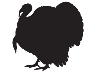 TURKEY BIRD SILHOUETTE