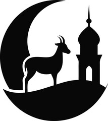 eid-ul-adha  vector icon