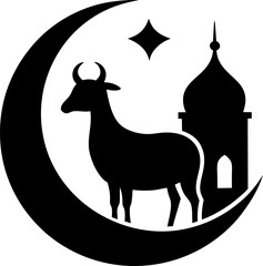 eid ul adha vector icon