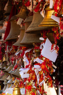 Temple of Golu Devta &ndash; Thousands of Bells at Sacred Site in Famous Bell Temple of Almora, Uttarakhand