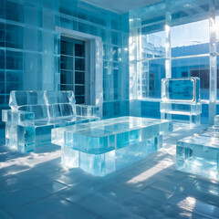 Fototapeta premium ice room
