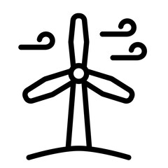 Wind Turbine Icon