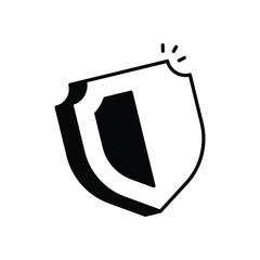 Security Badge vector icon