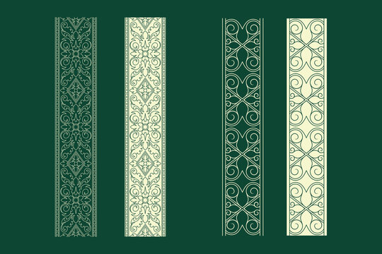 Kbach Khmer Vector, Khmer Ornament.