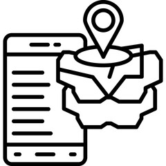 Smartphone Icon Vector Element