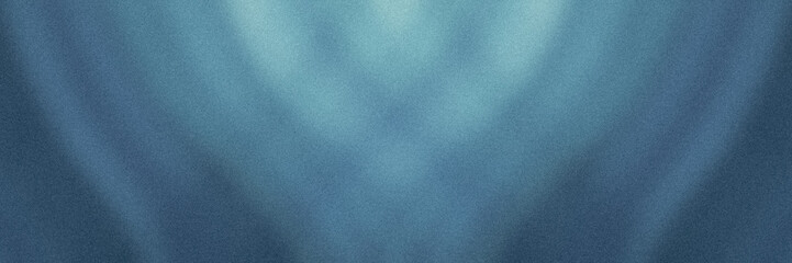 Blue color abstract ocean theme background with grainy texture