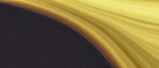 Black any yellow color abstract background with grainy texture