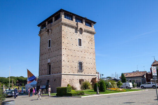 cervia city of ancient salt port medieval city on the adriatic coast emilia romagna