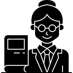 Teacher Icon Vector Element