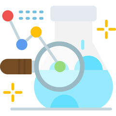 Research Icon Vector Element