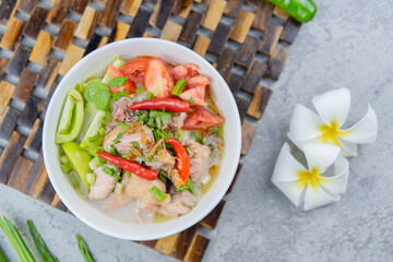 Soup Ayam Pedas – Spicy Indonesian Chicken Soup with Bold Flavors and Aromatic Herbs, Perfect Comfort Food
