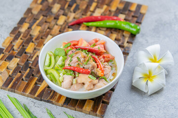 Soup Ayam Pedas – Spicy Indonesian Chicken Soup with Bold Flavors and Aromatic Herbs, Perfect...