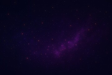 Fototapeta premium The abstract particle universe, nebulae, deep space, purple dreaminess