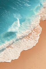 waves on the beach