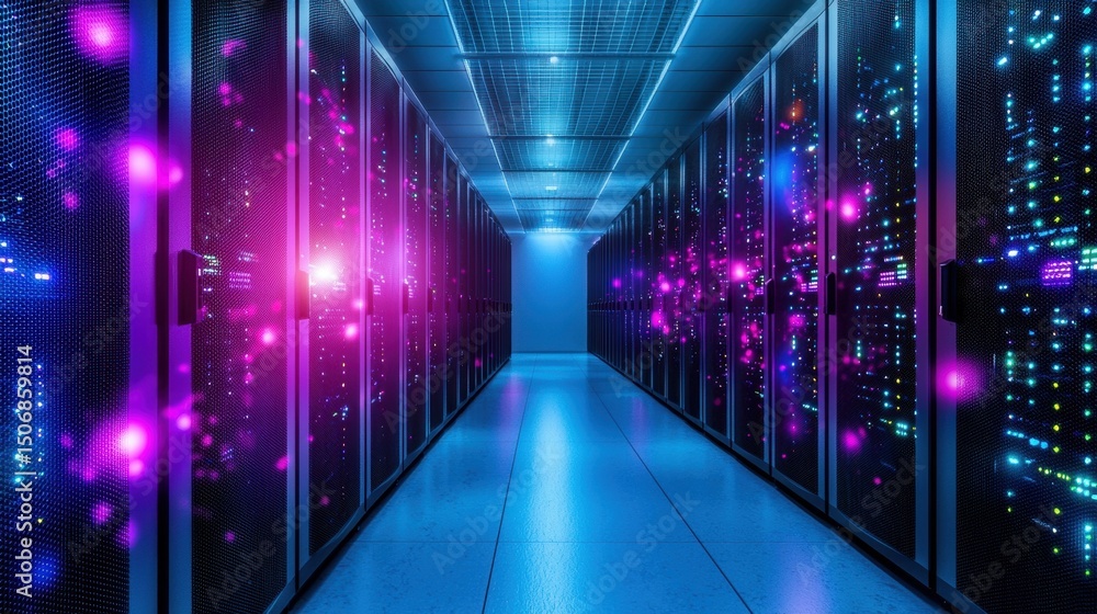 Poster expertise it professional troubleshooting server issues in a high security facility.