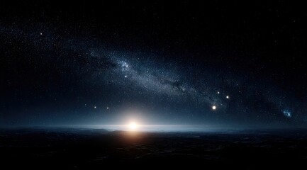 planet in space