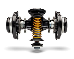 Mountain Shock Mount for Smooth Suspension - Isolated on a transparent background